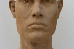 Frontansicht-Kopf-Plasitk