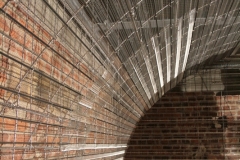 Unterkonstruktion mit Rippenstreckmetall als Putzträger